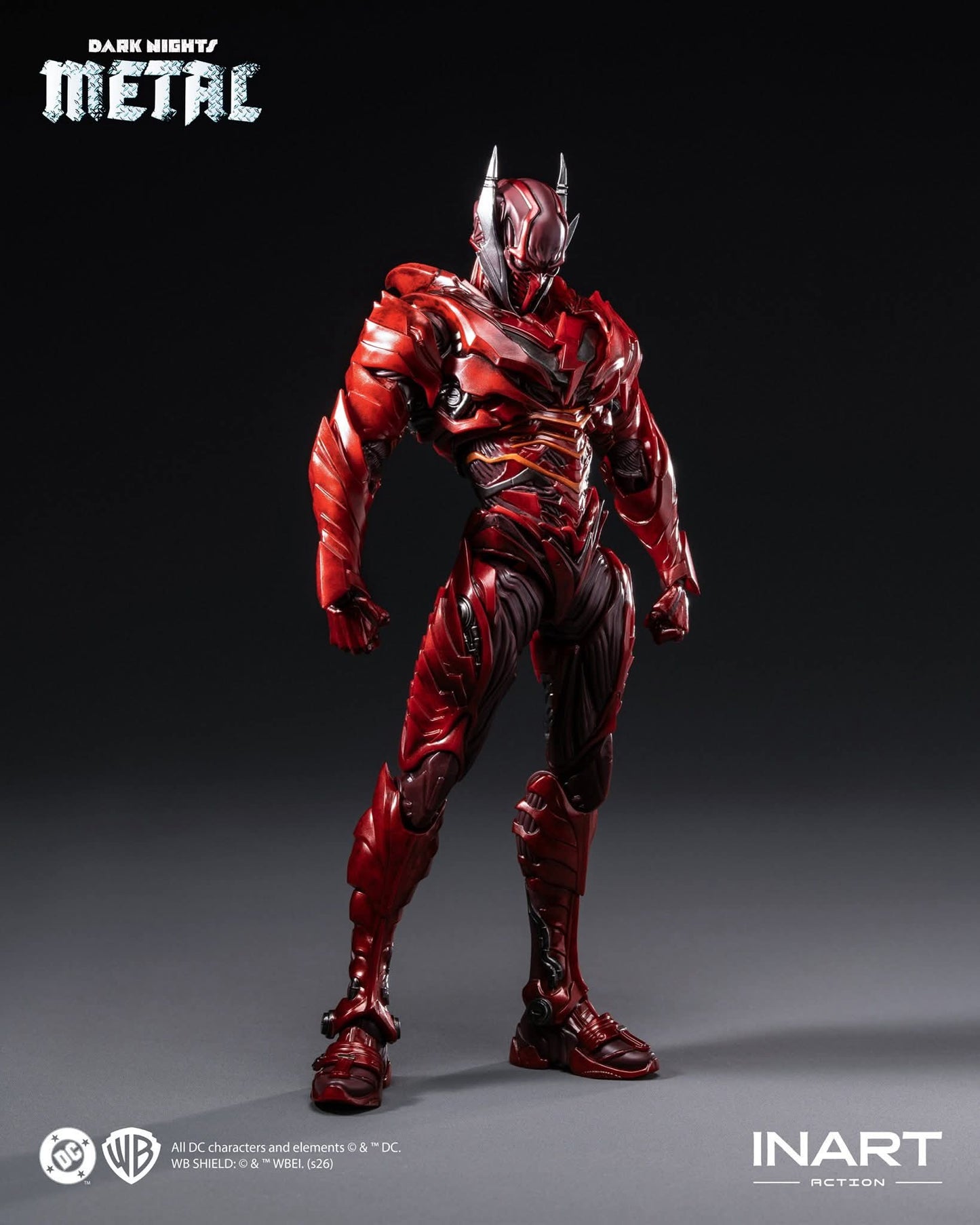 Queen Studios INART MAG-C0001 Red Death 1/12 Scale Dark Night Metal