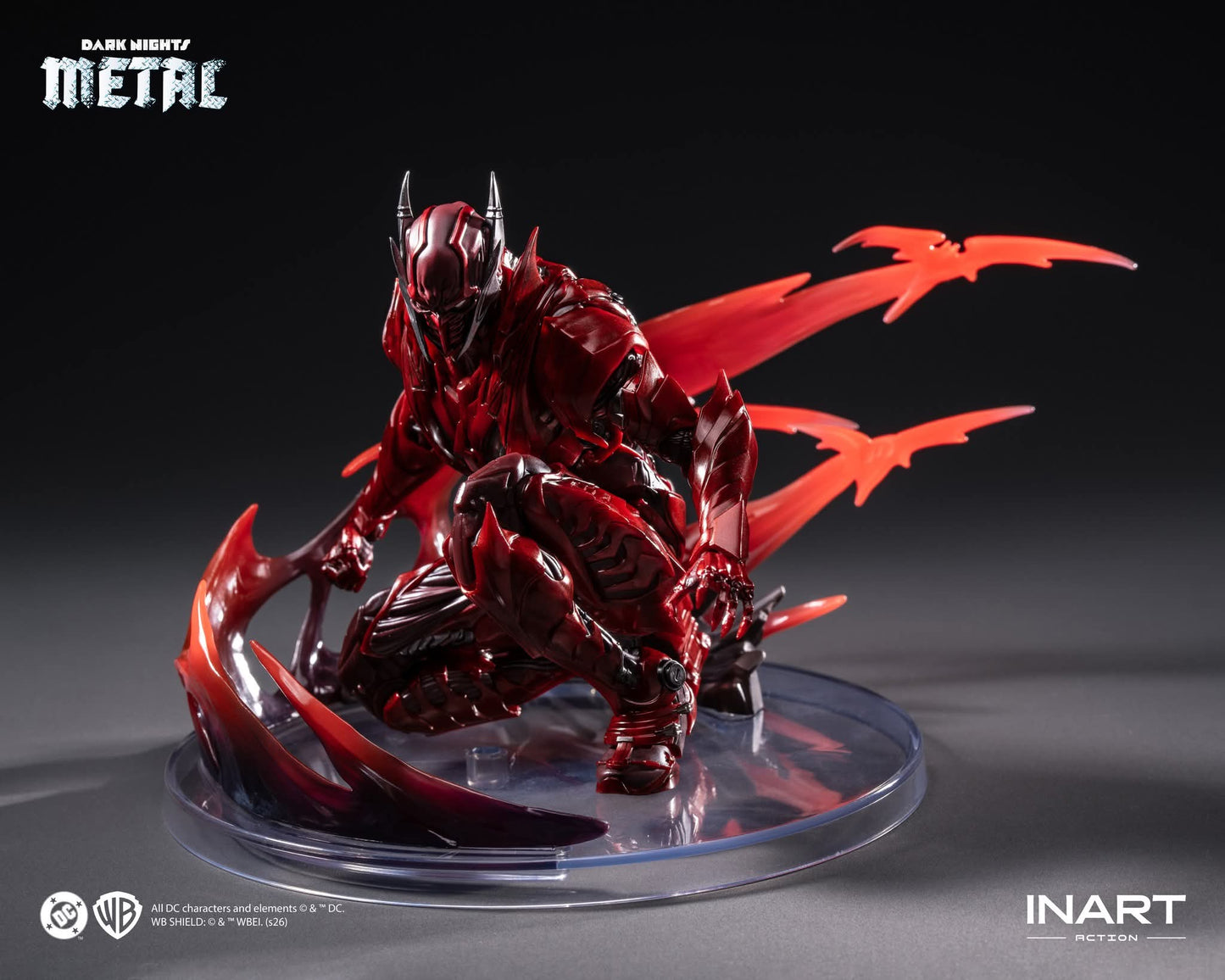 Queen Studios INART MAG-C0001 Red Death 1/12 Scale Dark Night Metal