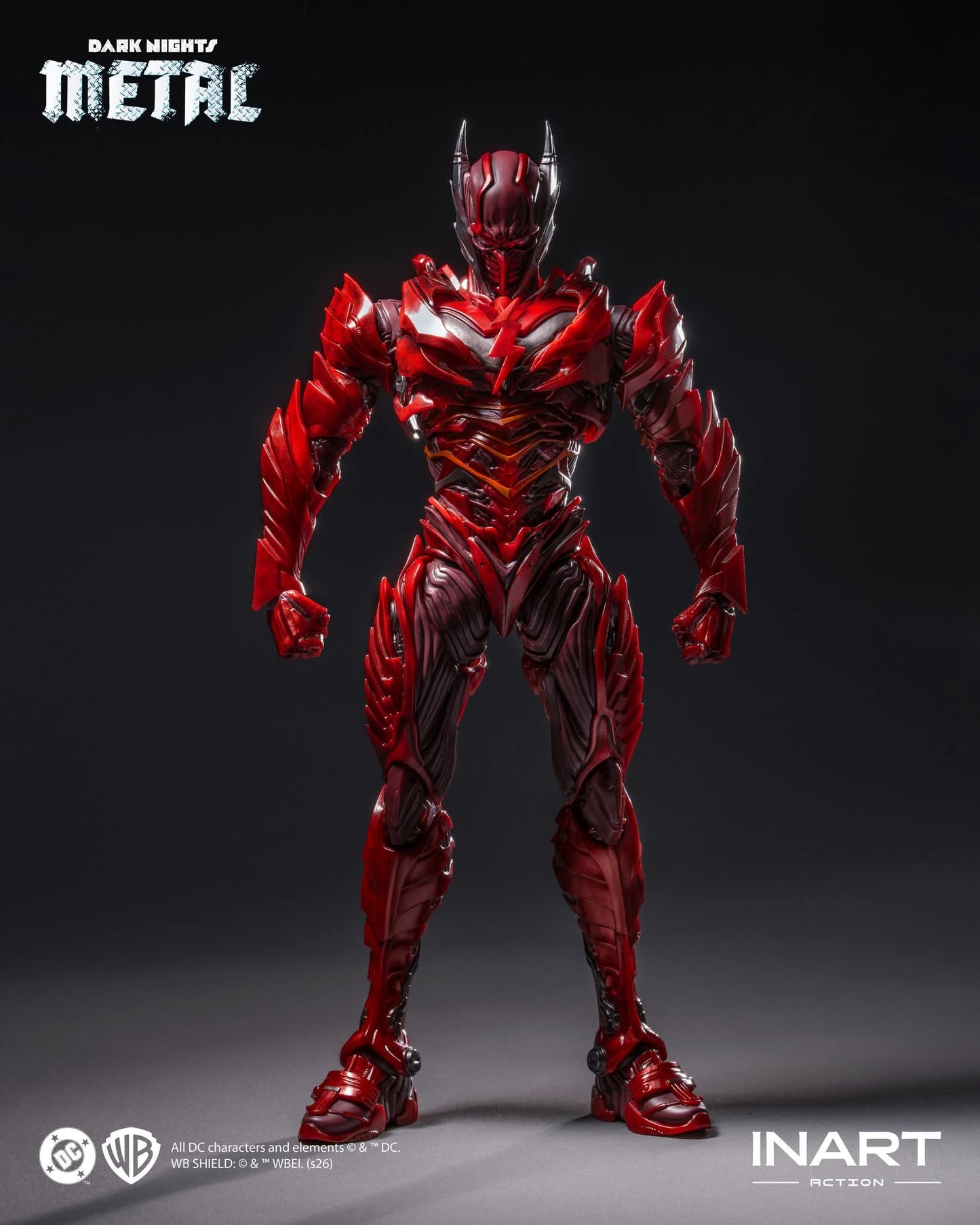 Queen Studios INART MAG-C0001 Red Death 1/12 Scale Dark Night Metal
