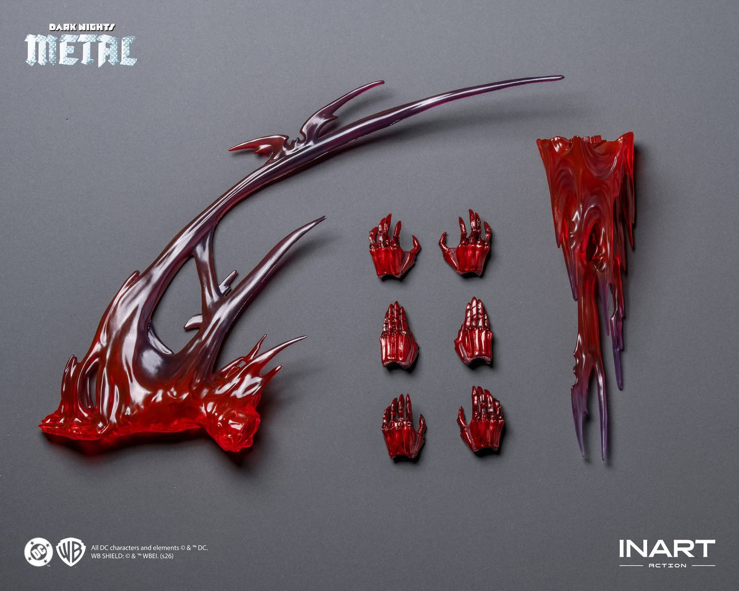 Queen Studios INART MAG-C0001 Red Death 1/12 Scale Dark Night Metal
