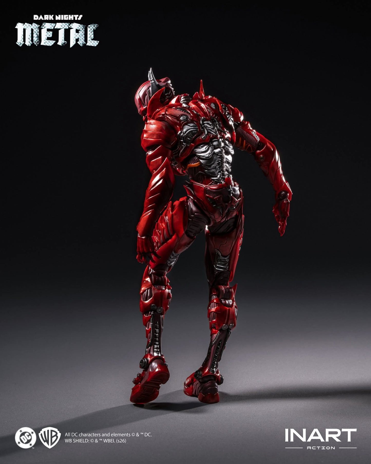 Queen Studios INART MAG-C0001 Red Death 1/12 Scale Dark Night Metal