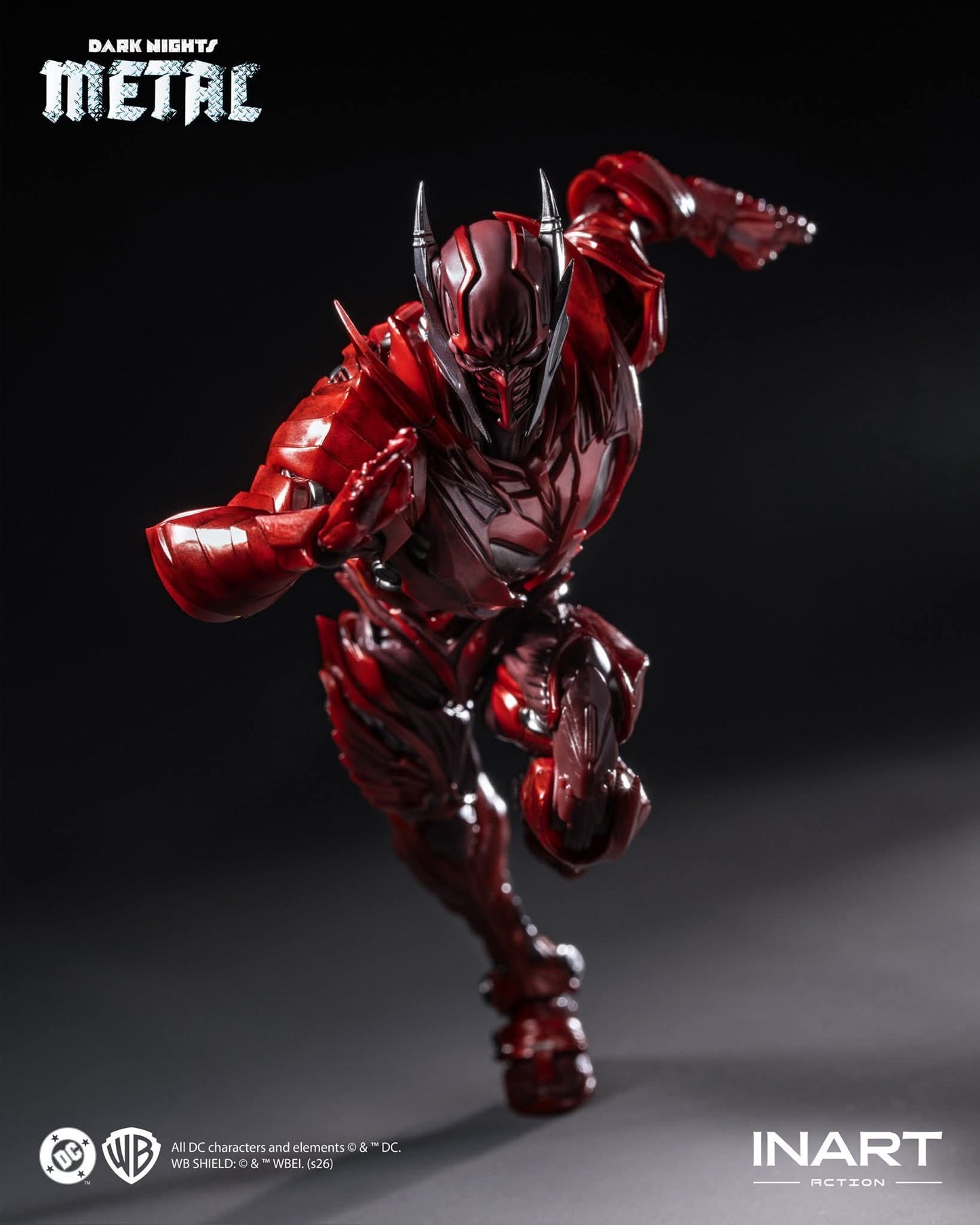 Queen Studios INART MAG-C0001 Red Death 1/12 Scale Dark Night Metal