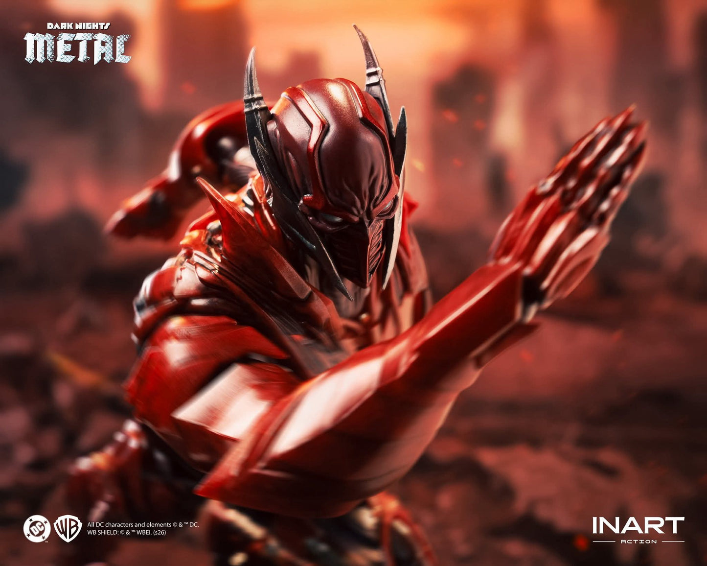 Queen Studios INART MAG-C0001 Red Death 1/12 Scale Dark Night Metal