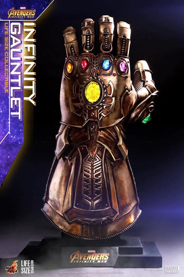 Hot Toys LMS006 Life Size Infinity Gauntlet