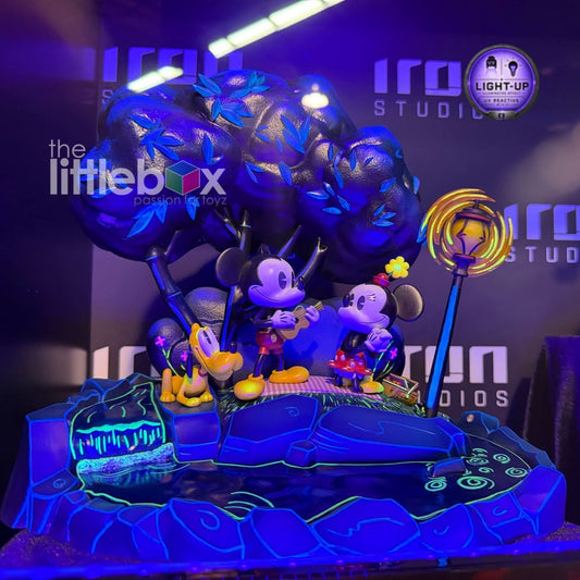 PRE ORDER - Iron Studio Mickey, Minnie and Pluto's Day at the Park - Disney Classics - Deluxe Art Scale 1/10