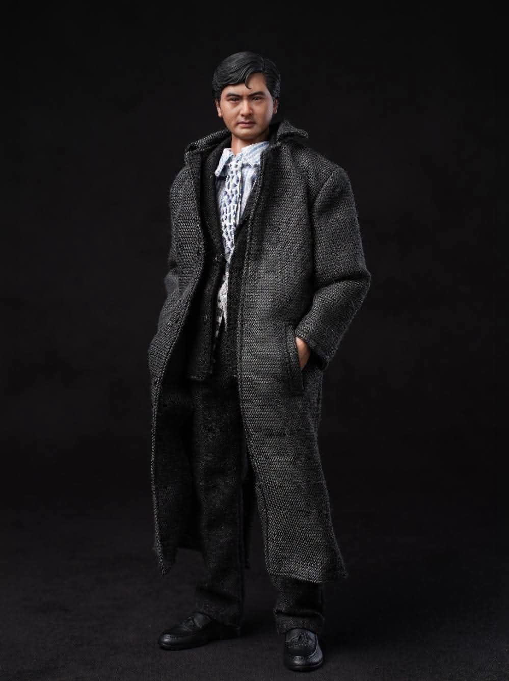 PRE ORDER - Mountain Studio A Better Tomorrow 英雄本色 小马哥 发哥 黑色衣服版 1/12 Scale Figures