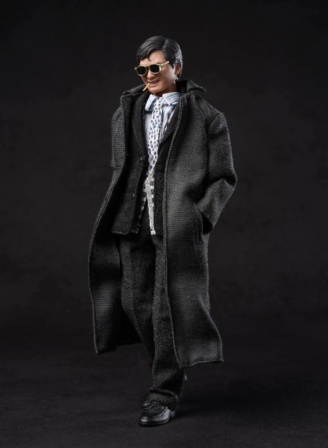 PRE ORDER - Mountain Studio A Better Tomorrow 英雄本色 小马哥 发哥 黑色衣服版 1/12 Scale Figures