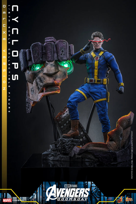 PRE ORDER - Hot Toys MMS909 - Avengers: Doomsday - 1/6 scale Cyclops Collectible Figure (Deluxe Version)