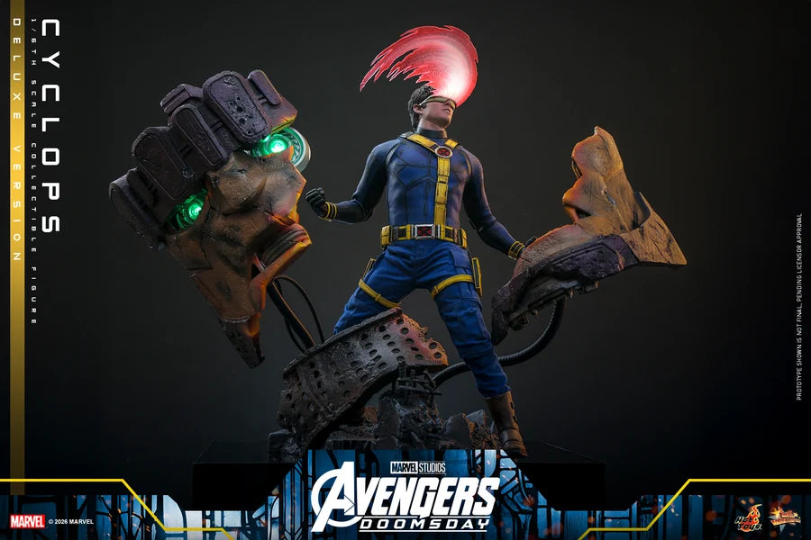 PRE ORDER - Hot Toys MMS909 - Avengers: Doomsday - 1/6 scale Cyclops Collectible Figure (Deluxe Version)