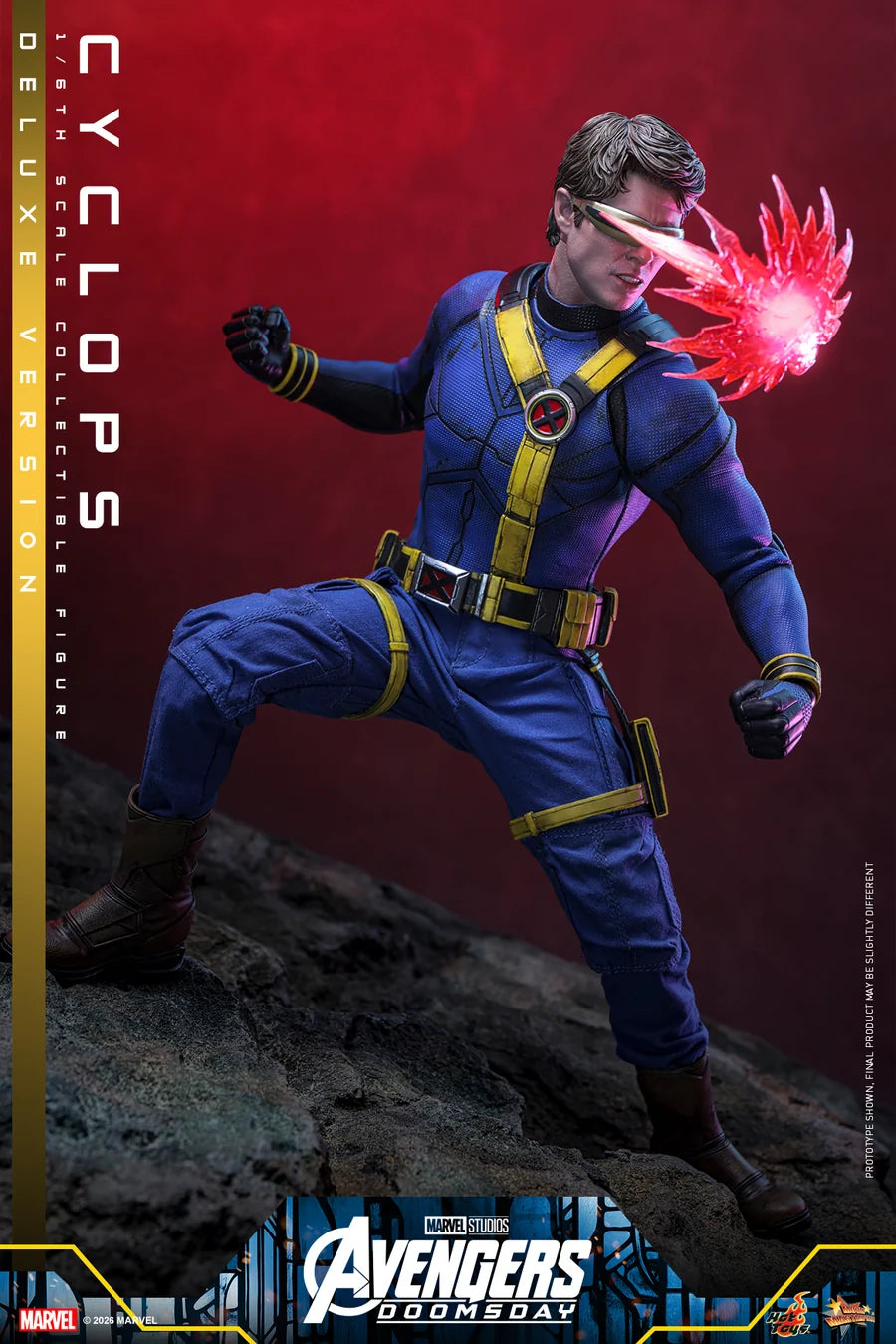 PRE ORDER - Hot Toys MMS909 - Avengers: Doomsday - 1/6 scale Cyclops Collectible Figure (Deluxe Version)