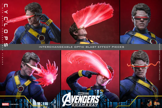 PRE ORDER - Hot Toys MMS908 - Avengers: Doomsday - 1/6 scale Cyclops Collectible Figure