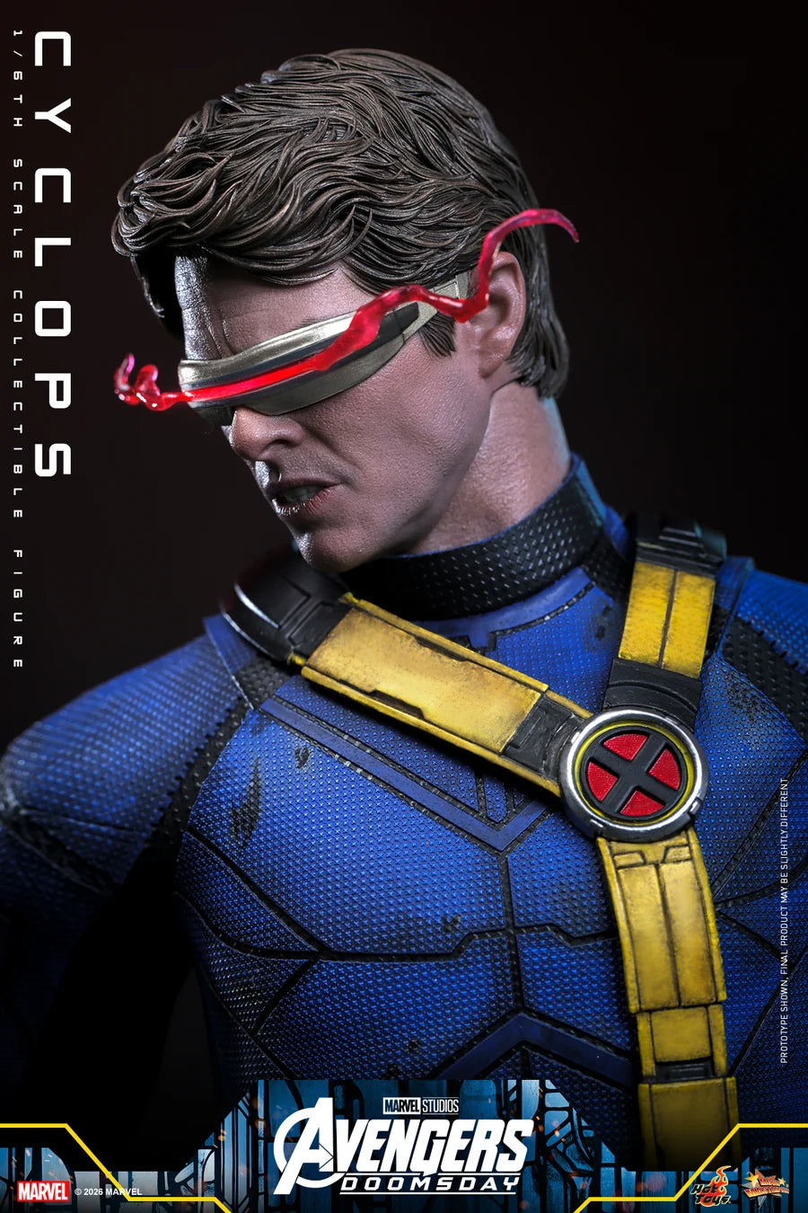 PRE ORDER - Hot Toys MMS908 - Avengers: Doomsday - 1/6 scale Cyclops Collectible Figure