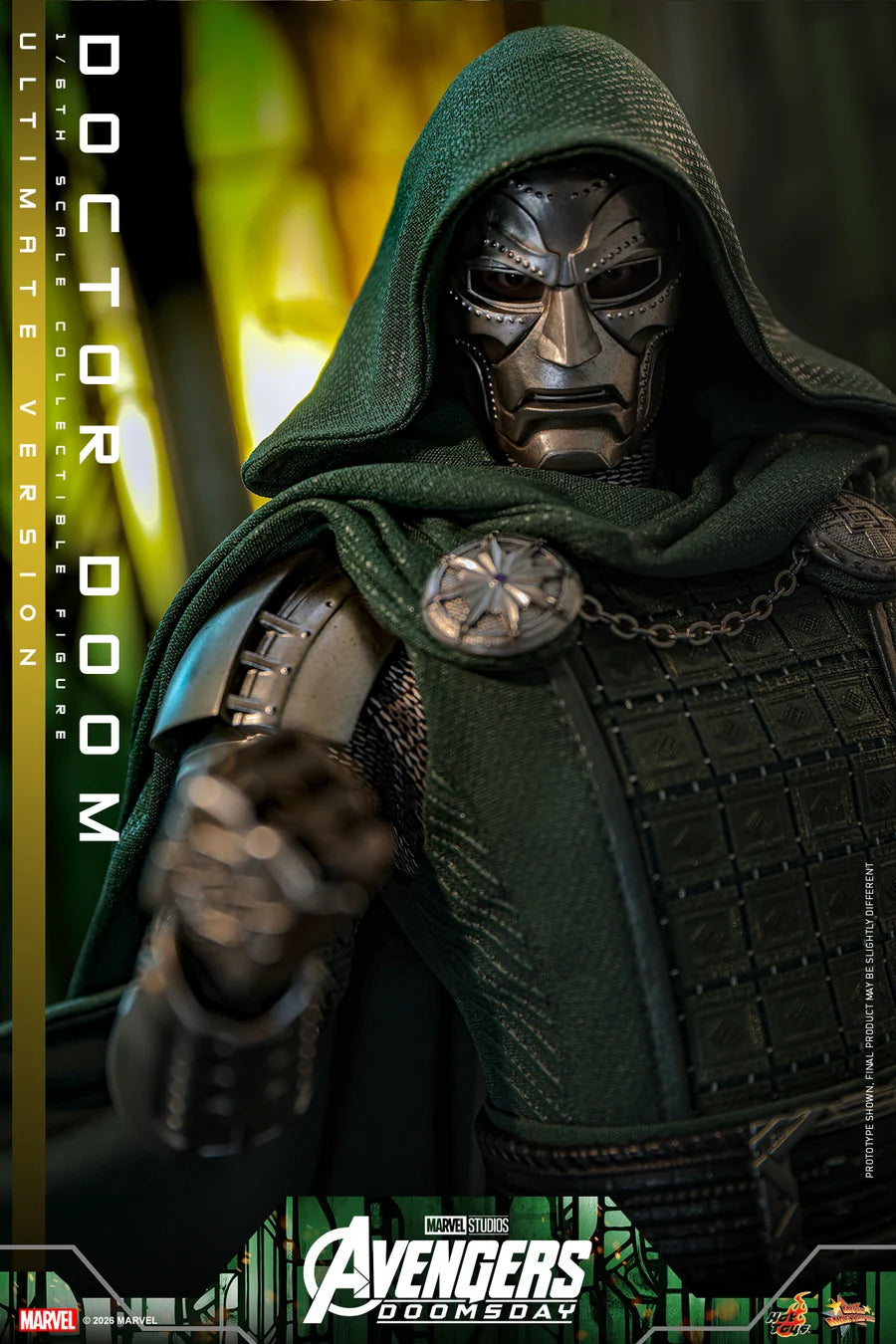 PRE ORDER - Hot Toys MMS907 – Avengers: Doomsday - 1/6 scale Doctor Doom (Ultimate Version) Collectible Figure
