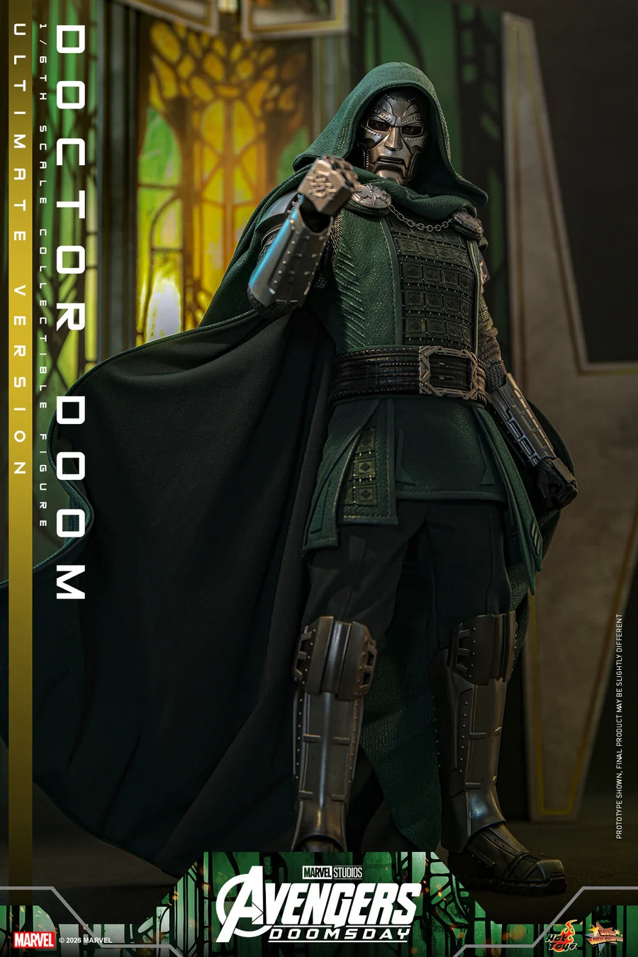 PRE ORDER - Hot Toys MMS907 – Avengers: Doomsday - 1/6 scale Doctor Doom (Ultimate Version) Collectible Figure