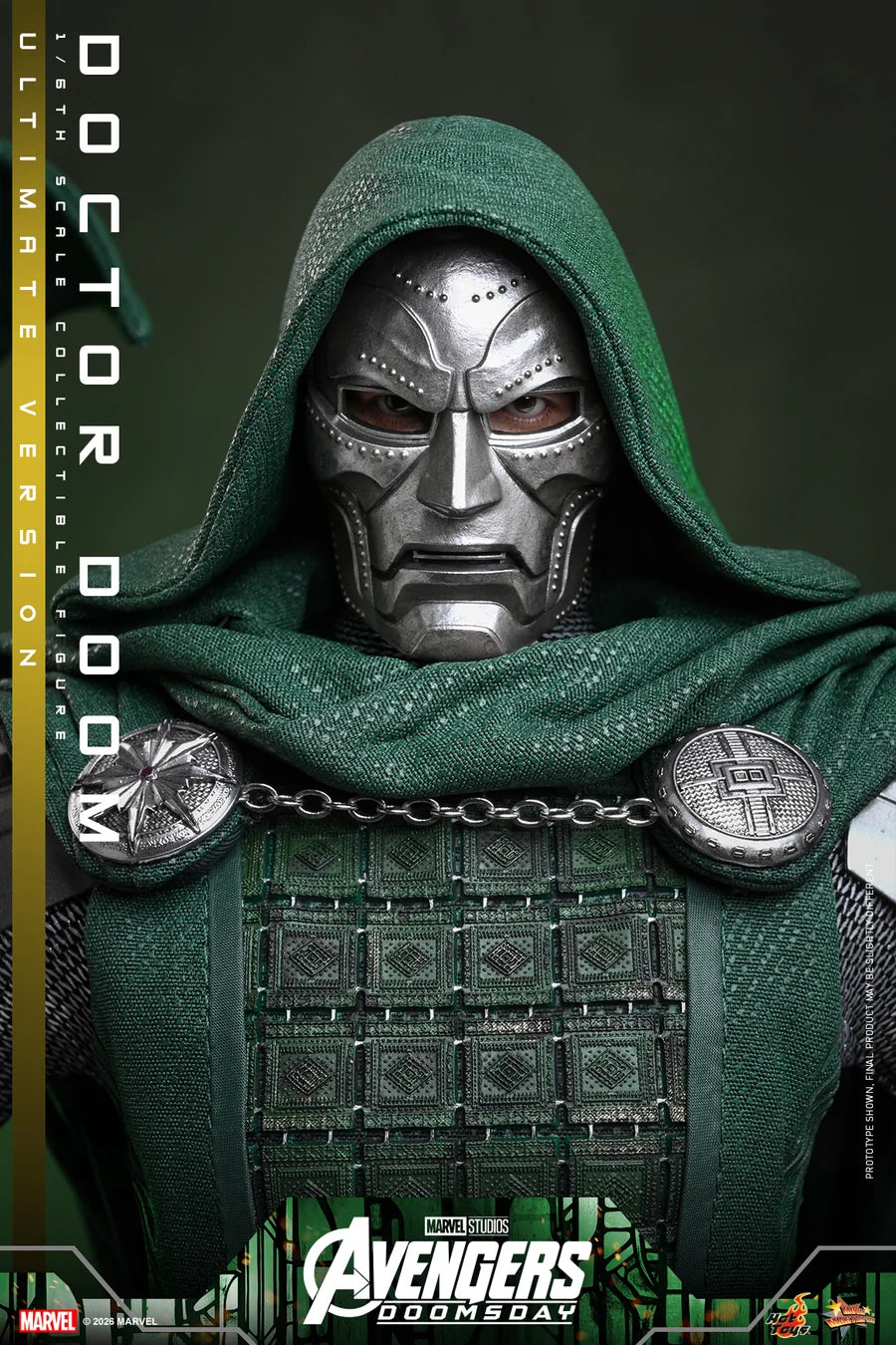 PRE ORDER - Hot Toys MMS907 – Avengers: Doomsday - 1/6 scale Doctor Doom (Ultimate Version) Collectible Figure