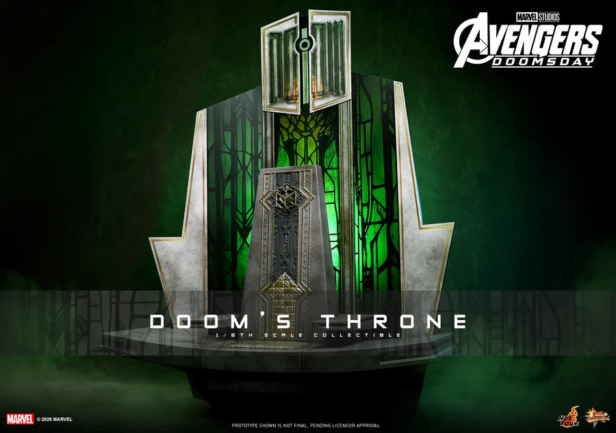PRE ORDER - Hot Toys ACS016 – Avengers: Doomsday - 1/6 scale Doom’s Throne Collectible