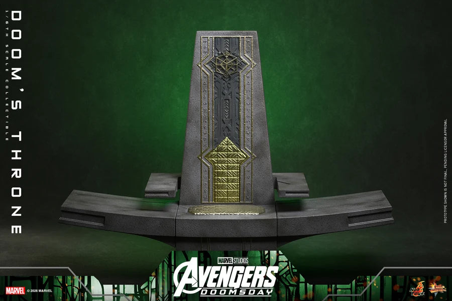 PRE ORDER - Hot Toys ACS016 – Avengers: Doomsday - 1/6 scale Doom’s Throne Collectible