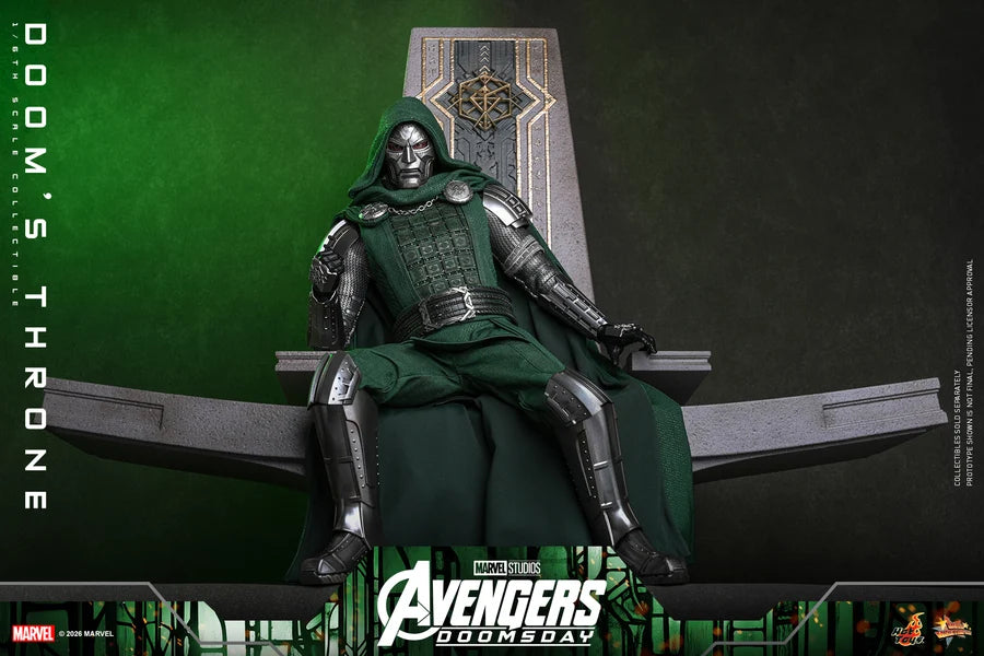 PRE ORDER - Hot Toys ACS016 – Avengers: Doomsday - 1/6 scale Doom’s Throne Collectible