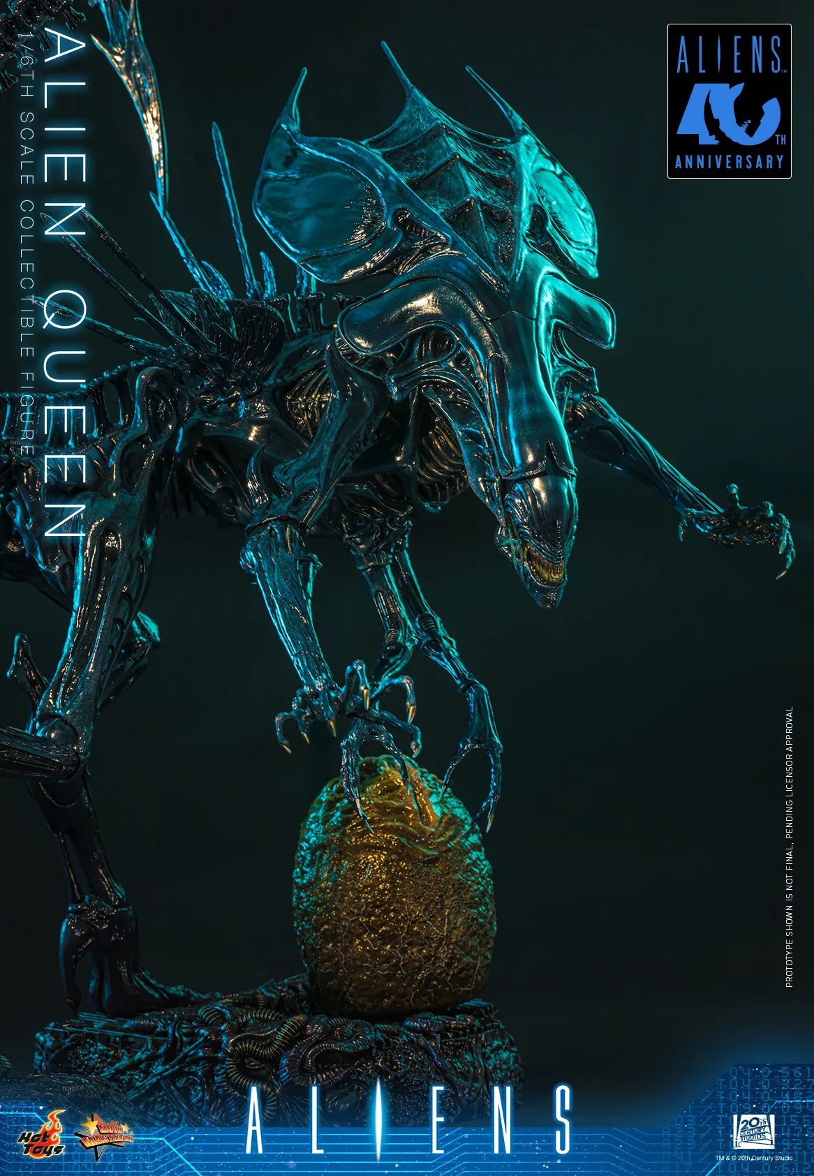 PRE ORDER - Hot Toys MMS903 – Aliens - 1/6 scale Alien Queen Collectible Figure