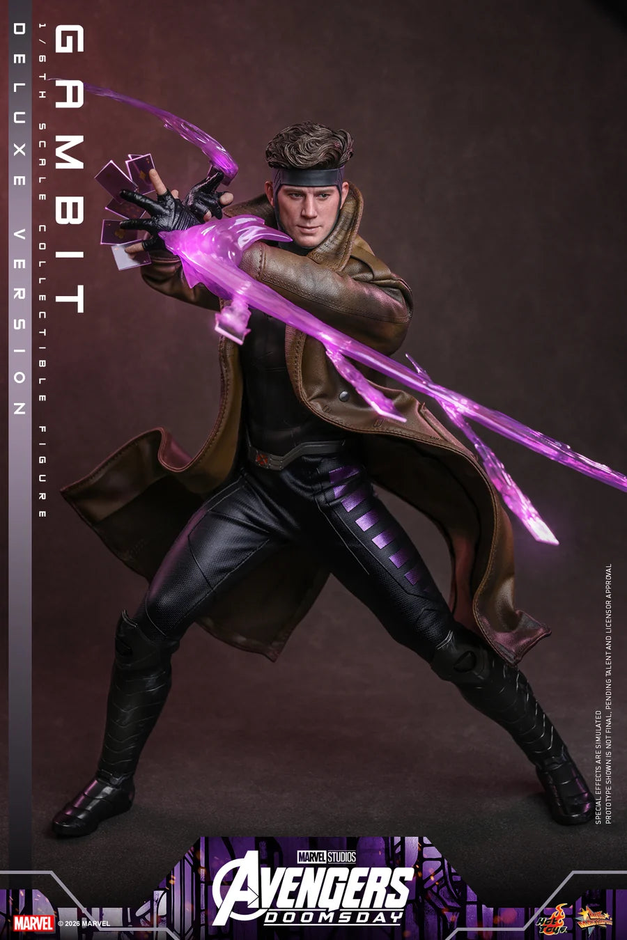 PRE ORDER - Hot Toys MMS911 – Avengers: Doomsday - 1/6 scale Gambit (Deluxe Version) Collectible Figure