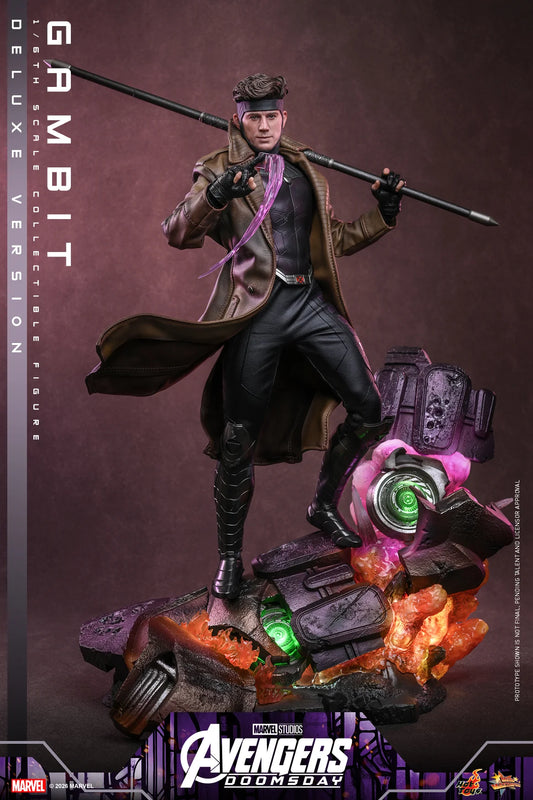 PRE ORDER - Hot Toys MMS911 – Avengers: Doomsday - 1/6 scale Gambit (Deluxe Version) Collectible Figure