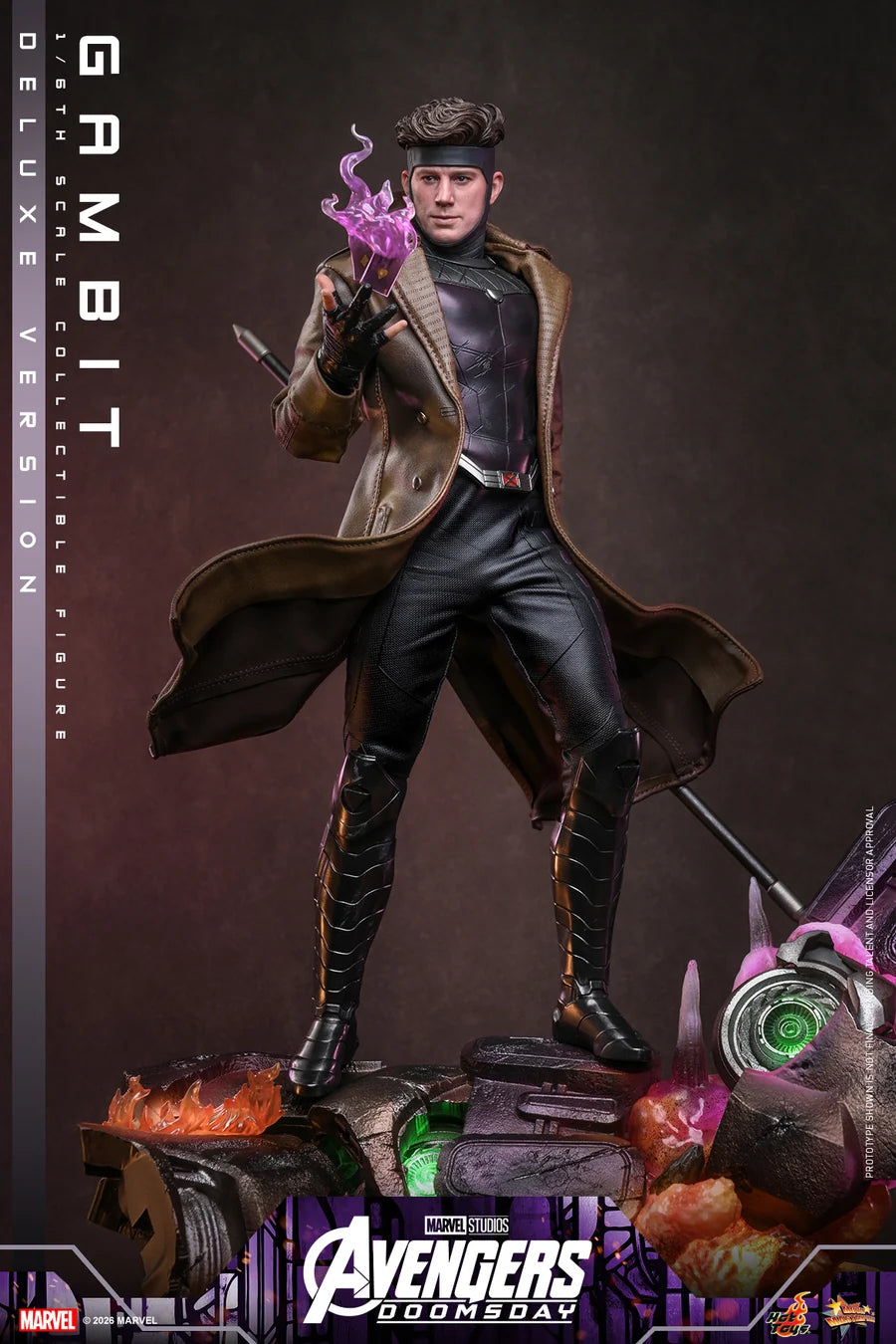 PRE ORDER - Hot Toys MMS911 – Avengers: Doomsday - 1/6 scale Gambit (Deluxe Version) Collectible Figure