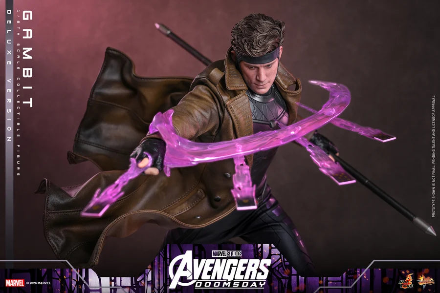 PRE ORDER - Hot Toys MMS911 – Avengers: Doomsday - 1/6 scale Gambit (Deluxe Version) Collectible Figure