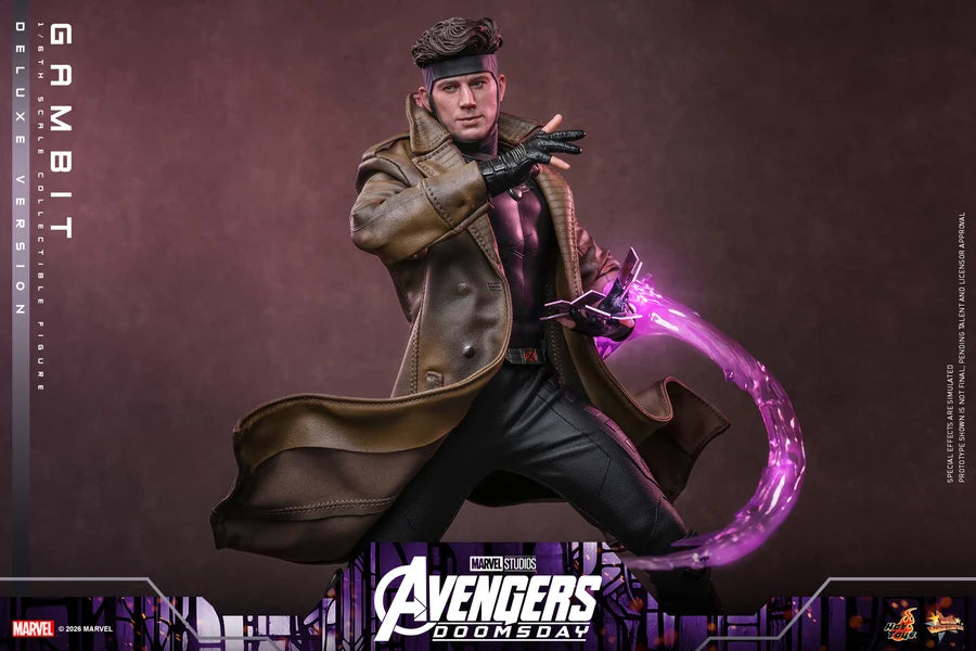 PRE ORDER - Hot Toys MMS911 – Avengers: Doomsday - 1/6 scale Gambit (Deluxe Version) Collectible Figure