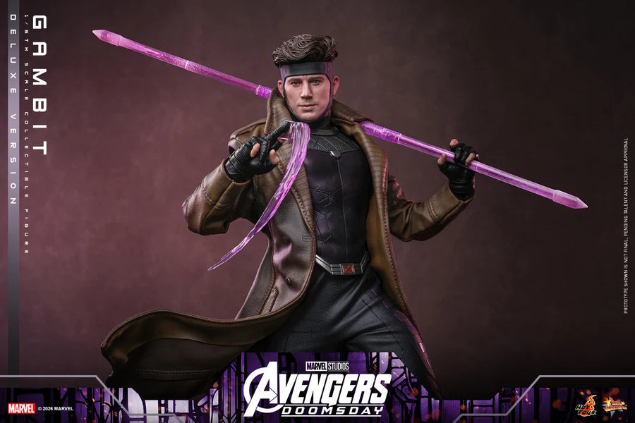 PRE ORDER - Hot Toys MMS911 – Avengers: Doomsday - 1/6 scale Gambit (Deluxe Version) Collectible Figure