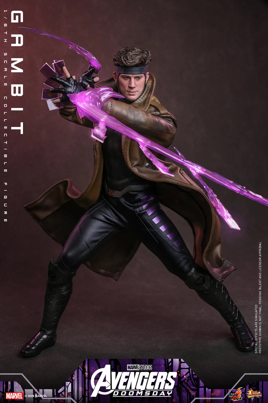 PRE ORDER - Hot Toys MMS910 – Avengers: Doomsday - 1/6 scale Gambit Collectible Figure