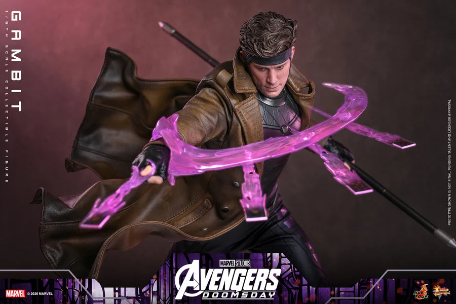 PRE ORDER - Hot Toys MMS910 – Avengers: Doomsday - 1/6 scale Gambit Collectible Figure