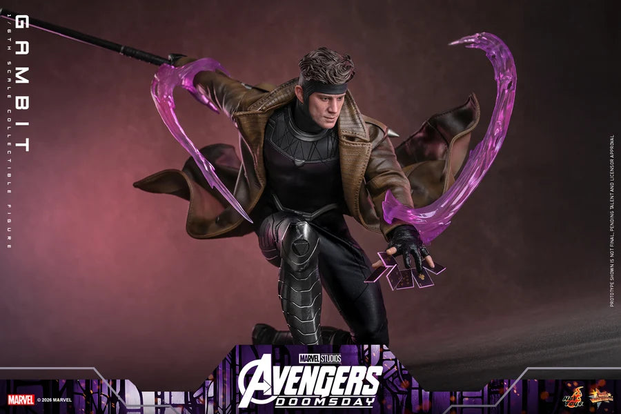 PRE ORDER - Hot Toys MMS910 – Avengers: Doomsday - 1/6 scale Gambit Collectible Figure