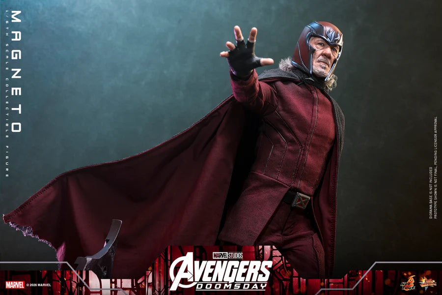 PRE ORDER - Hot Toys MMS912 - Avengers: Doomsday - 1/6 scale Magneto Collectible Figure