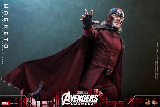 PRE ORDER - Hot Toys MMS912 - Avengers: Doomsday - 1/6 scale Magneto Collectible Figure