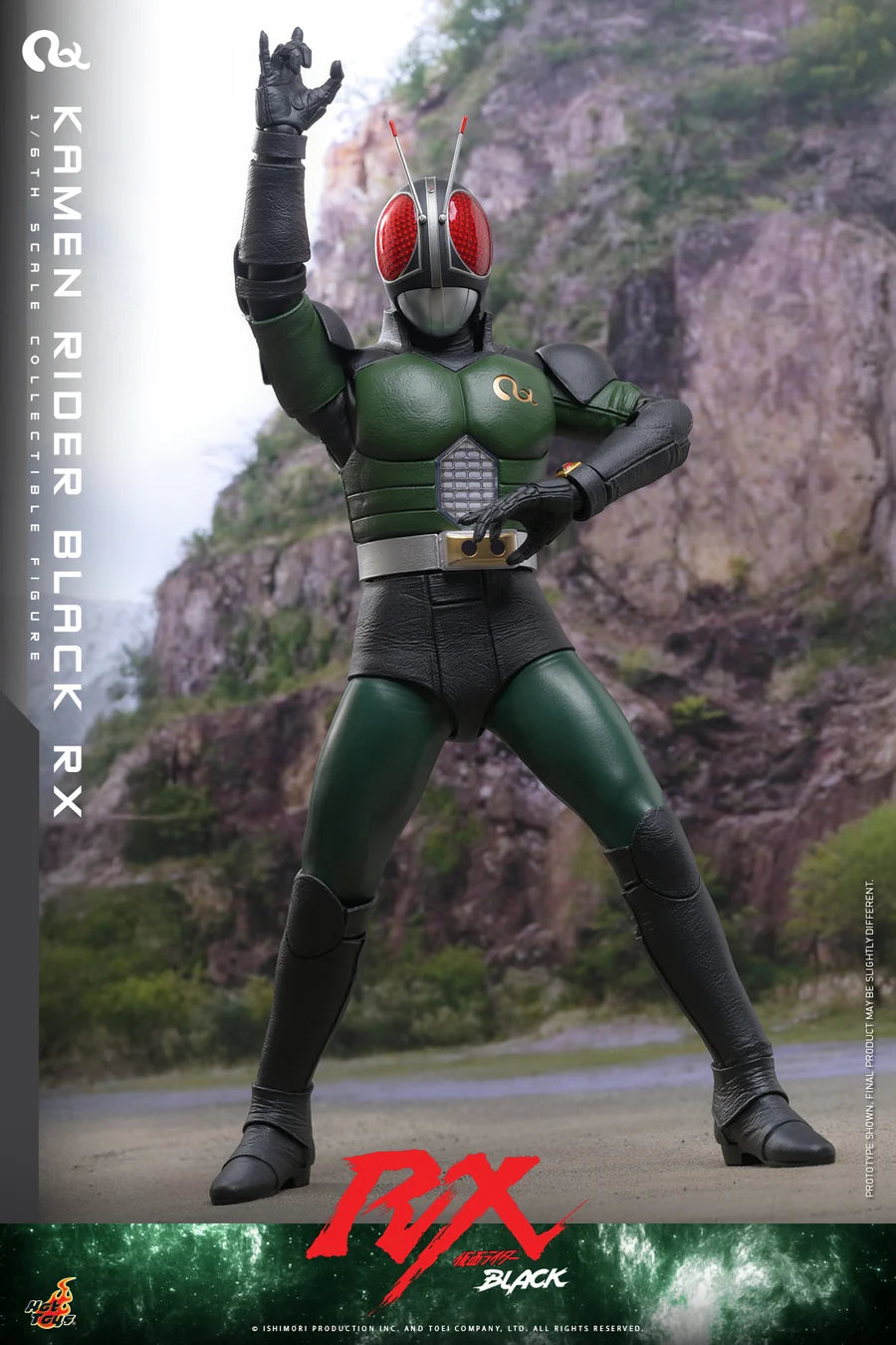 PRE ORDER - Hot Toys TMS179 – Kamen Rider Black RX - 1/6 scale Kamen Rider Black RX Collectible Figure