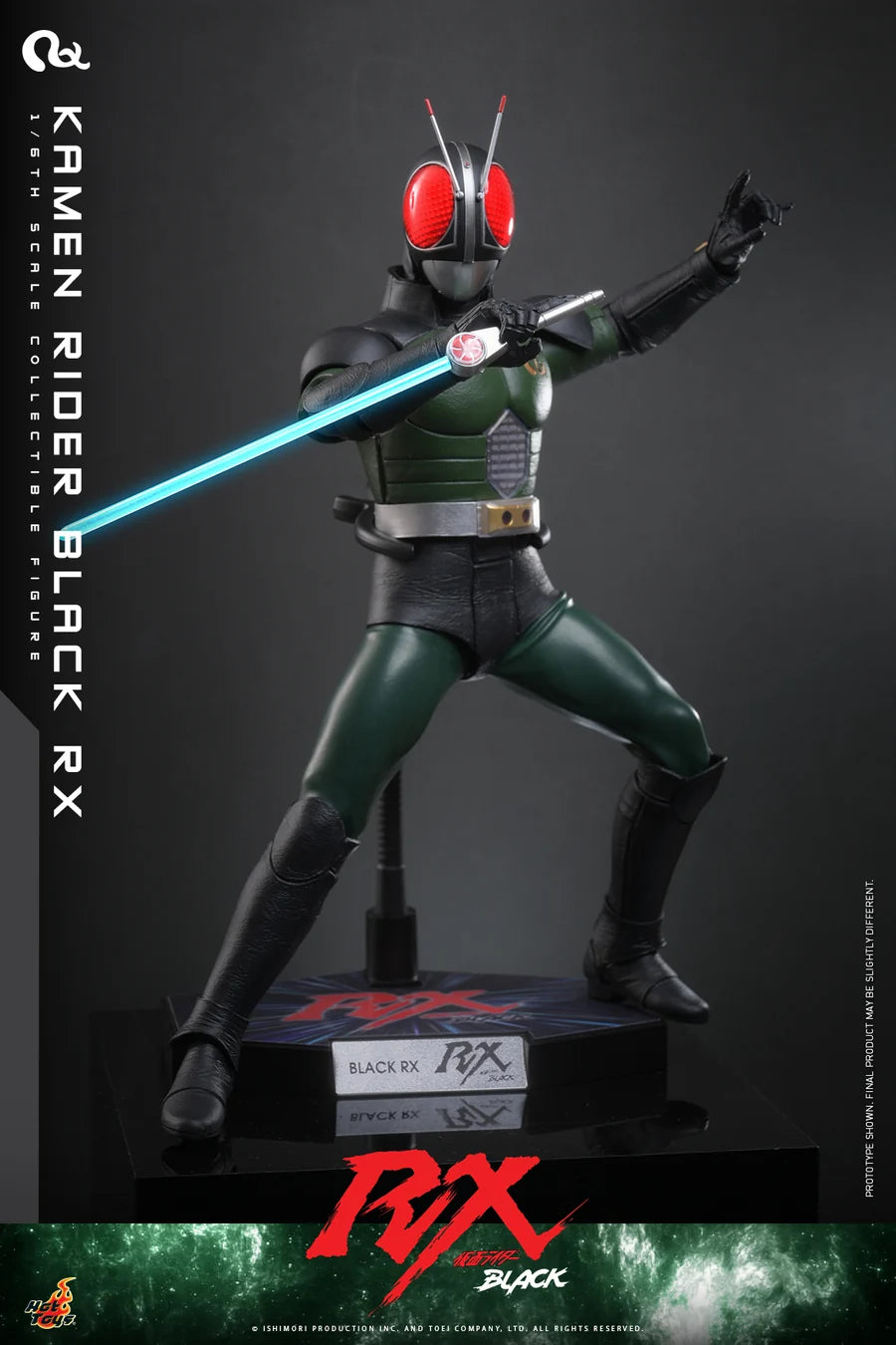 PRE ORDER - Hot Toys TMS179 – Kamen Rider Black RX - 1/6 scale Kamen Rider Black RX Collectible Figure