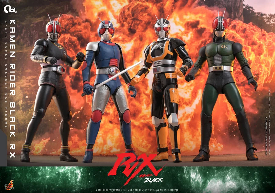 PRE ORDER - Hot Toys TMS179 – Kamen Rider Black RX - 1/6 scale Kamen Rider Black RX Collectible Figure
