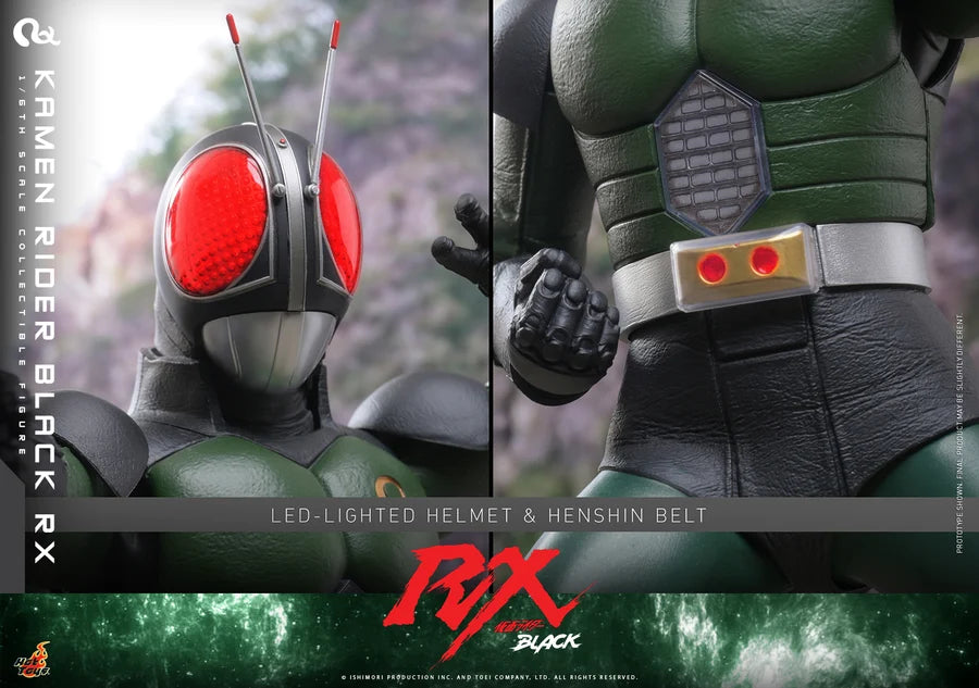 PRE ORDER - Hot Toys TMS179 – Kamen Rider Black RX - 1/6 scale Kamen Rider Black RX Collectible Figure