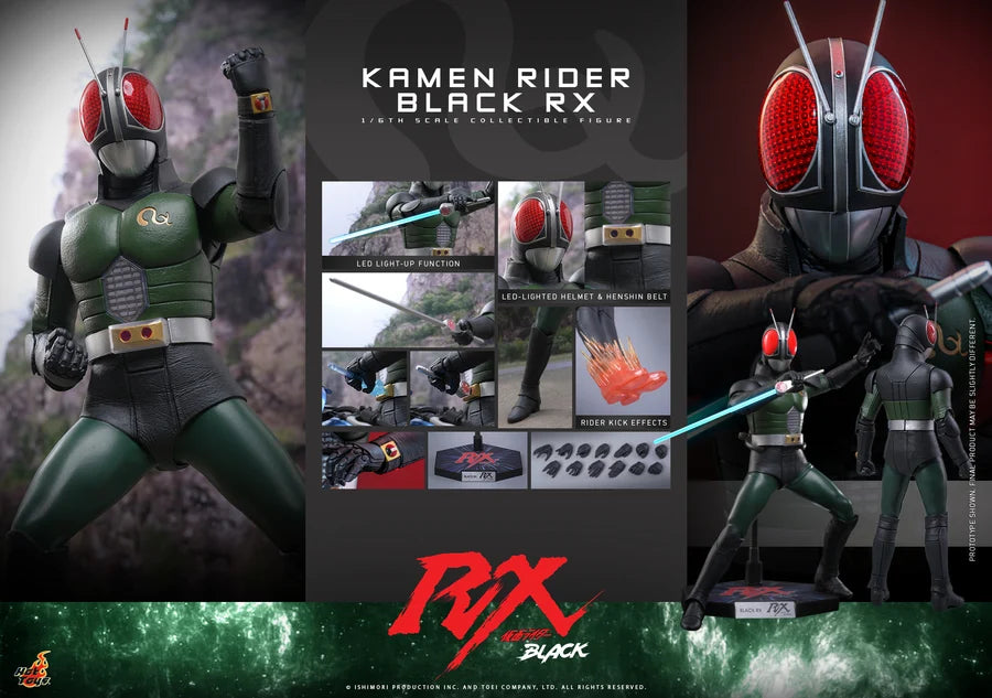 PRE ORDER - Hot Toys TMS179 – Kamen Rider Black RX - 1/6 scale Kamen Rider Black RX Collectible Figure