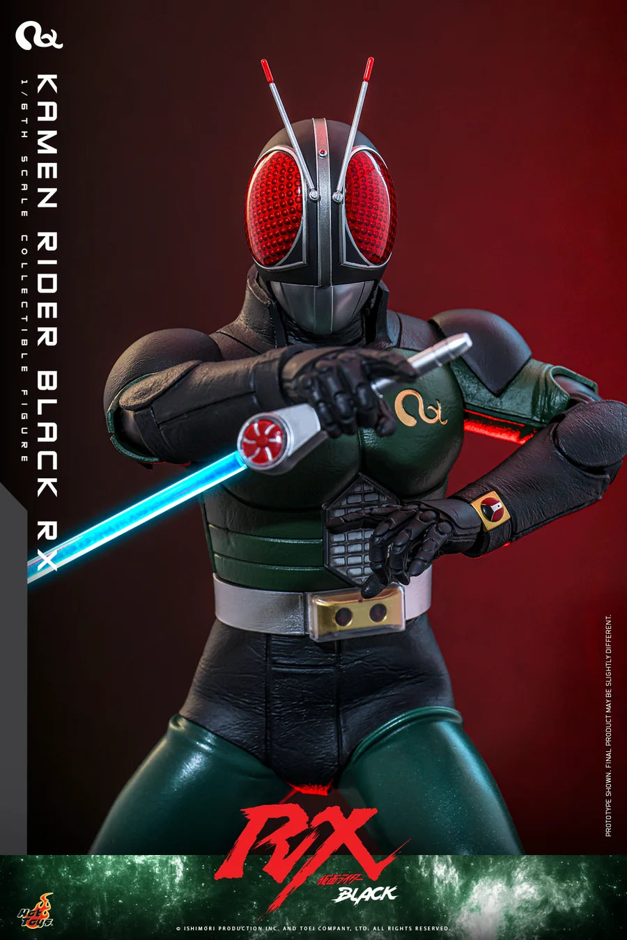 PRE ORDER - Hot Toys TMS179 – Kamen Rider Black RX - 1/6 scale Kamen Rider Black RX Collectible Figure