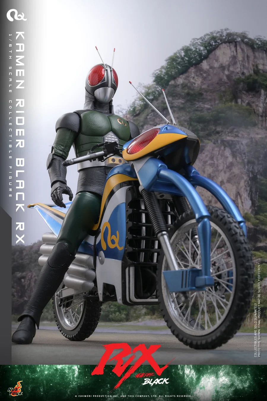 PRE ORDER - Hot Toys TMS179 – Kamen Rider Black RX - 1/6 scale Kamen Rider Black RX Collectible Figure