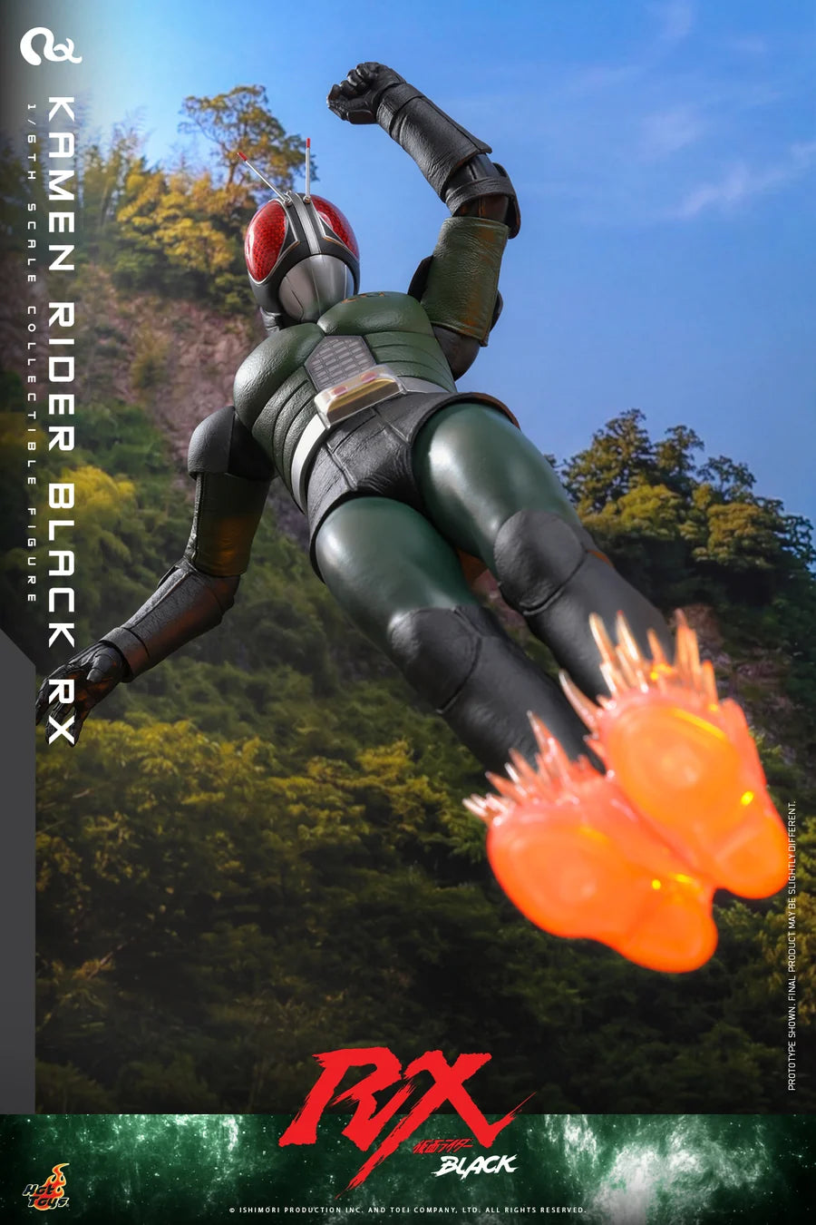 PRE ORDER - Hot Toys TMS179 – Kamen Rider Black RX - 1/6 scale Kamen Rider Black RX Collectible Figure