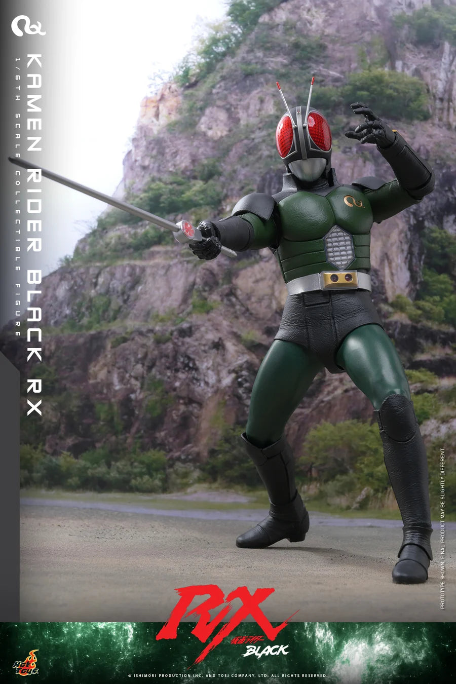 PRE ORDER - Hot Toys TMS179 – Kamen Rider Black RX - 1/6 scale Kamen Rider Black RX Collectible Figure