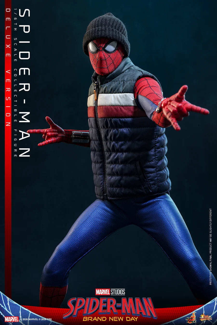 PRE ORDER - Hot Toys MMS893 – Spiderman: Brand New Day - 1/6 scale Spider-Man Collectible Figure (Deluxe Version)