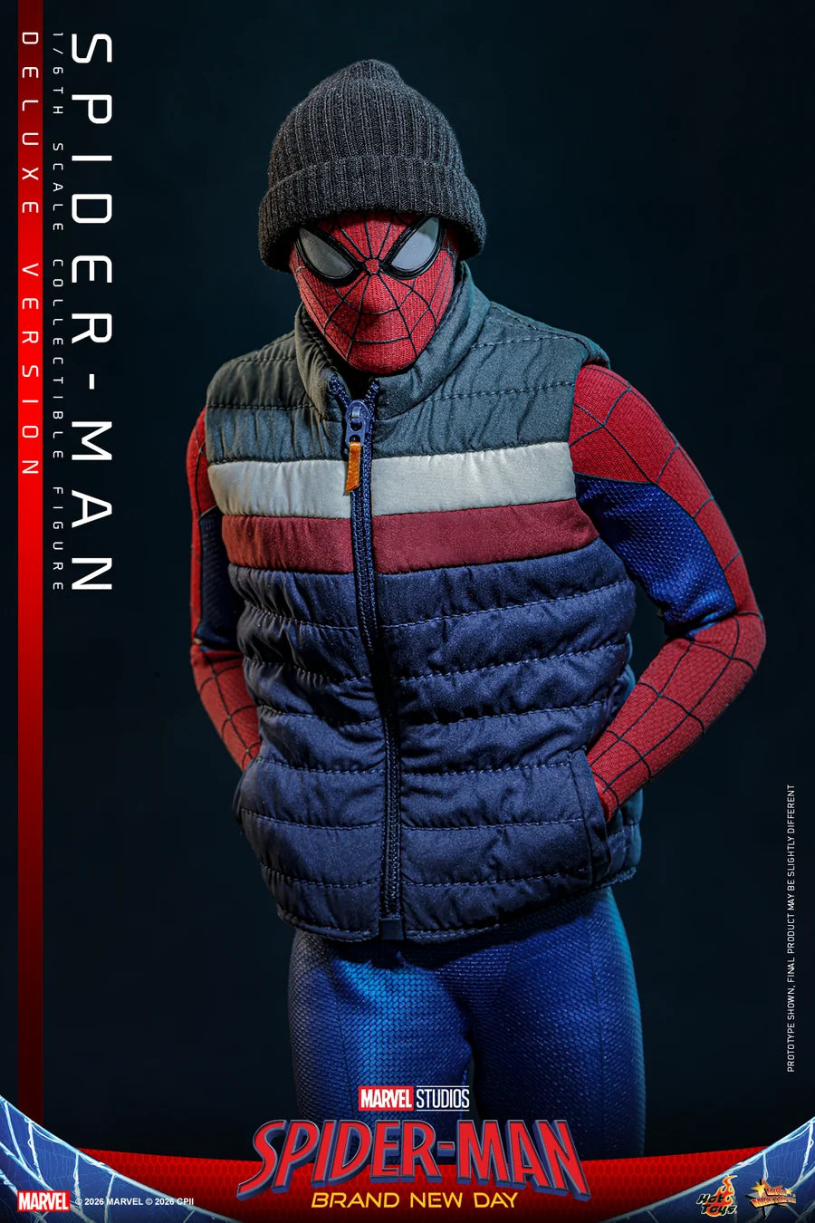 PRE ORDER - Hot Toys MMS893 – Spiderman: Brand New Day - 1/6 scale Spider-Man Collectible Figure (Deluxe Version)
