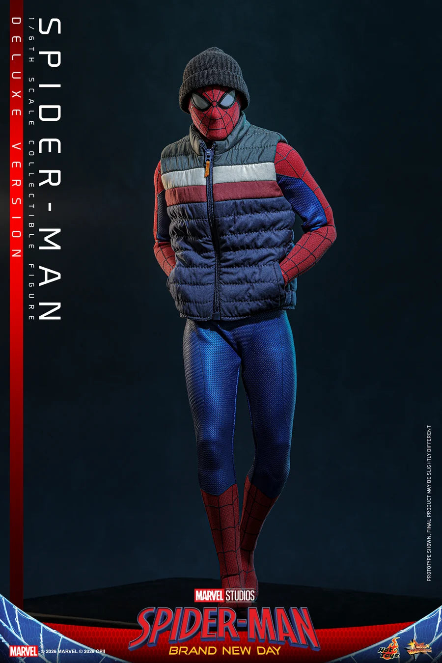 PRE ORDER - Hot Toys MMS893 – Spiderman: Brand New Day - 1/6 scale Spider-Man Collectible Figure (Deluxe Version)