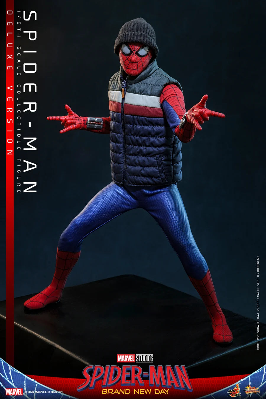 PRE ORDER - Hot Toys MMS893 – Spiderman: Brand New Day - 1/6 scale Spider-Man Collectible Figure (Deluxe Version)