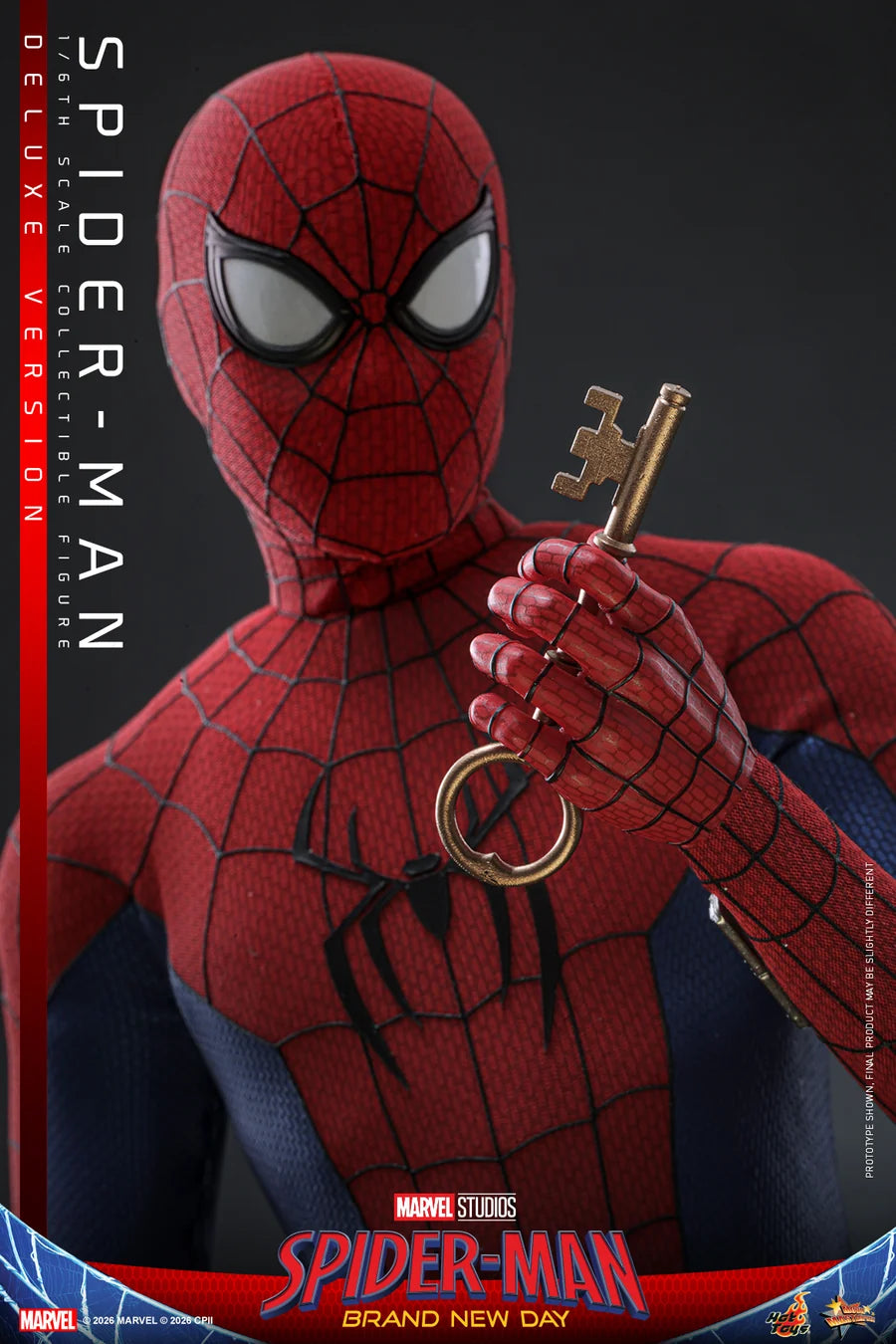 PRE ORDER - Hot Toys MMS893 – Spiderman: Brand New Day - 1/6 scale Spider-Man Collectible Figure (Deluxe Version)
