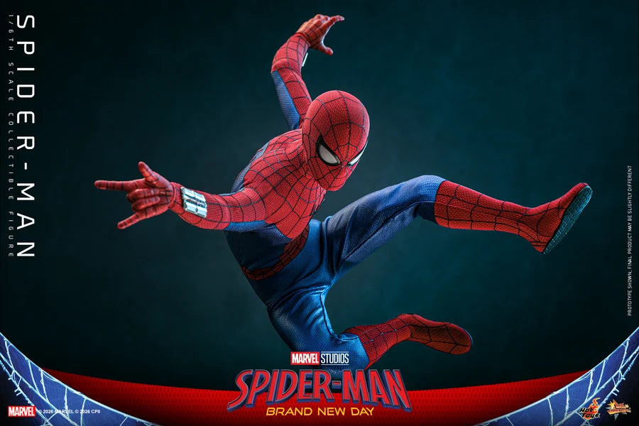 PRE ORDER - Hot Toys MMS892 – Spiderman: Brand New Day - 1/6 scale Spider-Man Collectible Figure
