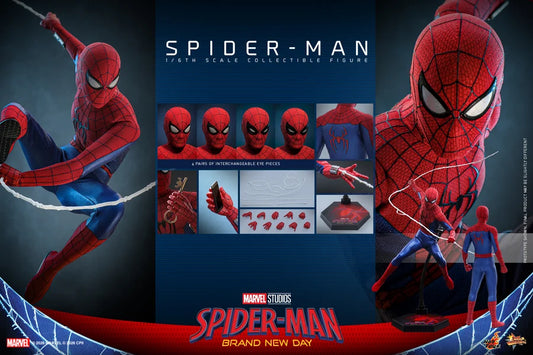 PRE ORDER - Hot Toys MMS892 – Spiderman: Brand New Day - 1/6 scale Spider-Man Collectible Figure